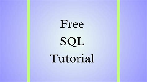 mode sql tutorial|free sql tutorial for beginners.